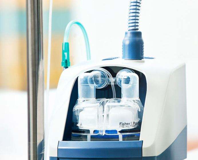 High-flow nasal therapy equipment for home respiratory care