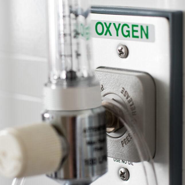 Oxygen therapy accessories including masks and tubing
