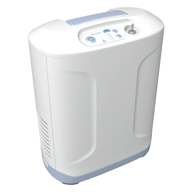 Stationary oxygen concentrators with accessories for home oxygen therapy