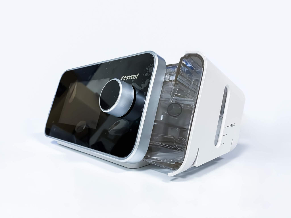 CPAP humidifiers attached to sleep apnea machines enhancing comfort during therapy