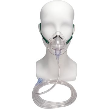Salter Labs Pediatric Mask, O2. with Tubing 12-Pack | 50 pack
