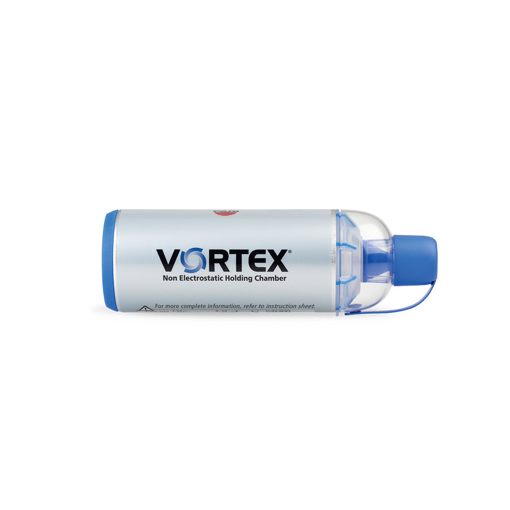 PARI VORTEX Non-Electrostatic Valved Holding Chamber (with Mouthpiece)
