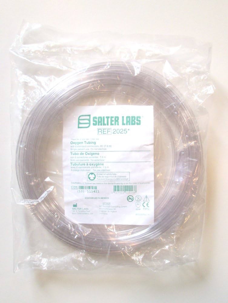 Salter Clear Oxygen Tubing 14' & 25'