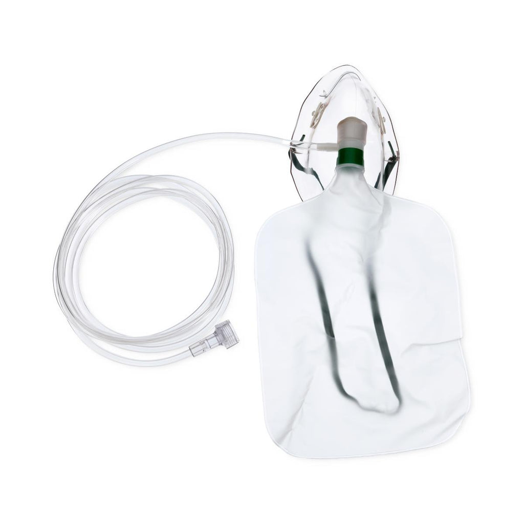Salter Labs Adult Mask, Elongated, Non-Rebreathing, 7' Tubing, 50 per Case