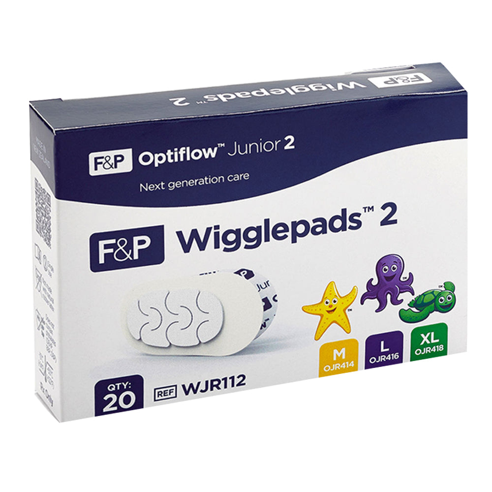 MyAirvo / Optiflow Junior 2 Adhesive Wigglepads (20/box)