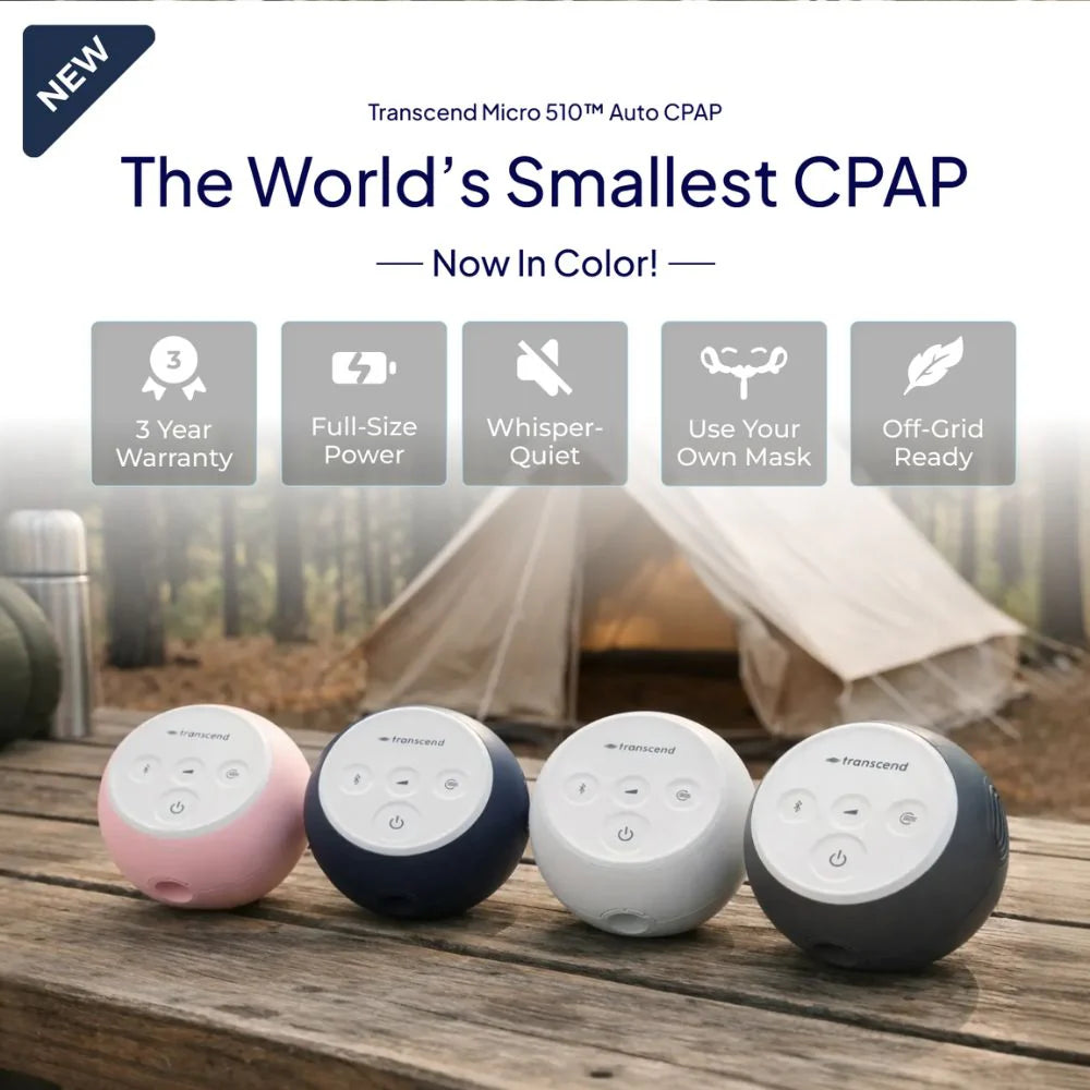 Transcend Micro 510 Travel CPAP Bundles