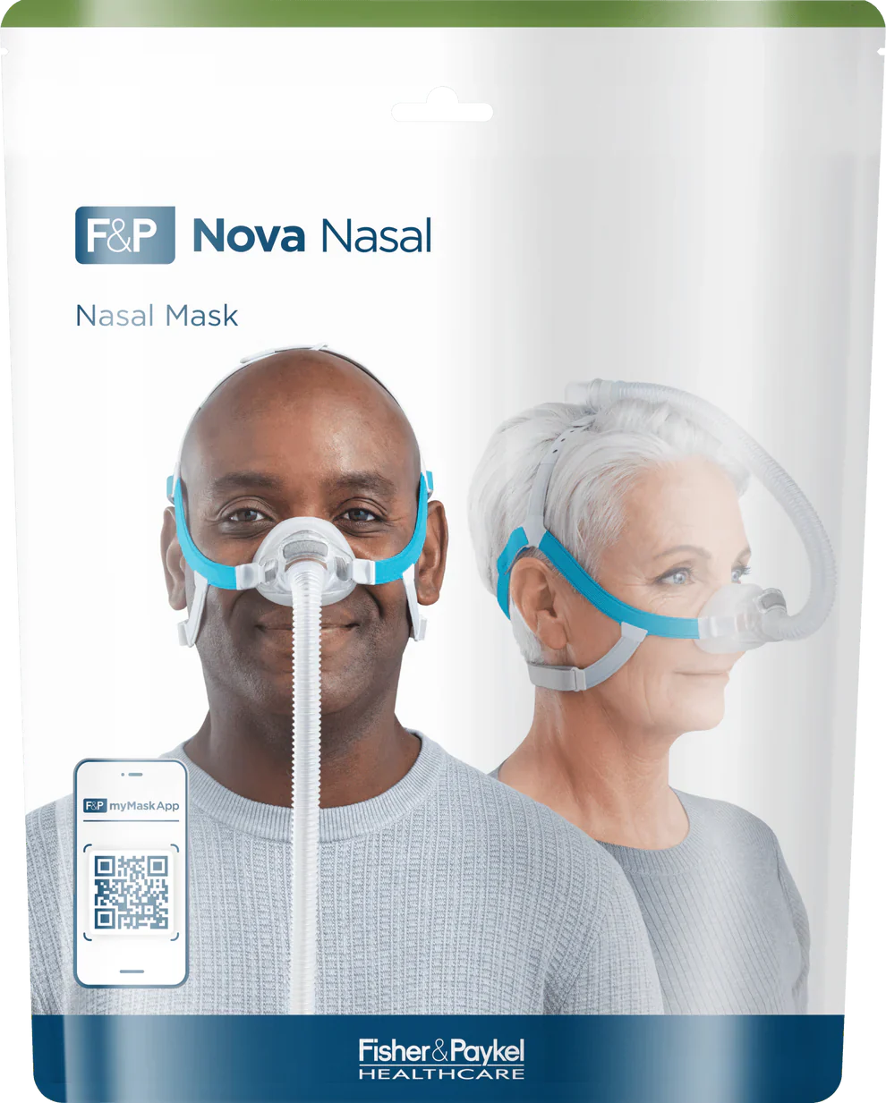 F&P Nova Nasal Mask with Diffuser