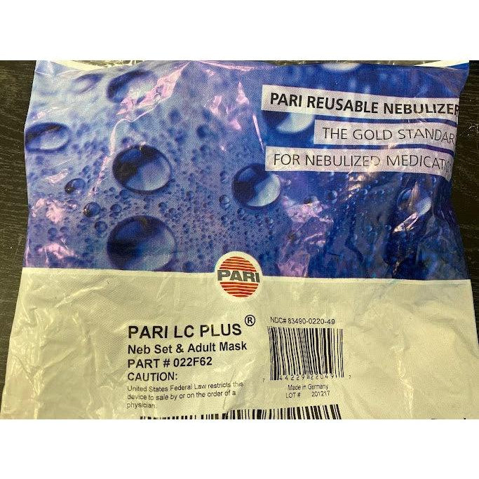 PARI LC Plus Reusable Nebulizer Aerosol Mask - Adult & Pediatric