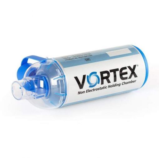 PARI VORTEX Non-Electrostatic Valved Holding Chamber (with Mouthpiece)