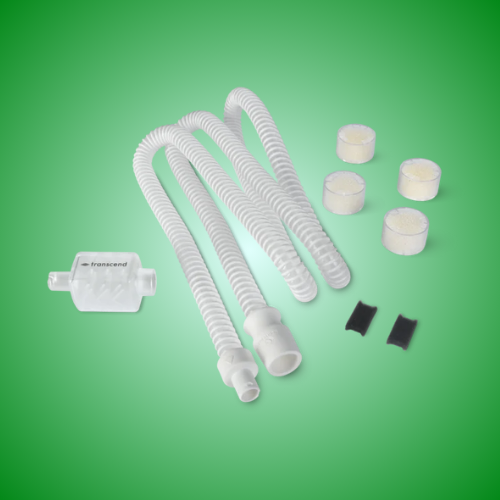 Transcend Micro Travel CPAP Bundle (EVORA Full Face Fit Pack | Resupply Kit | Carry Case)