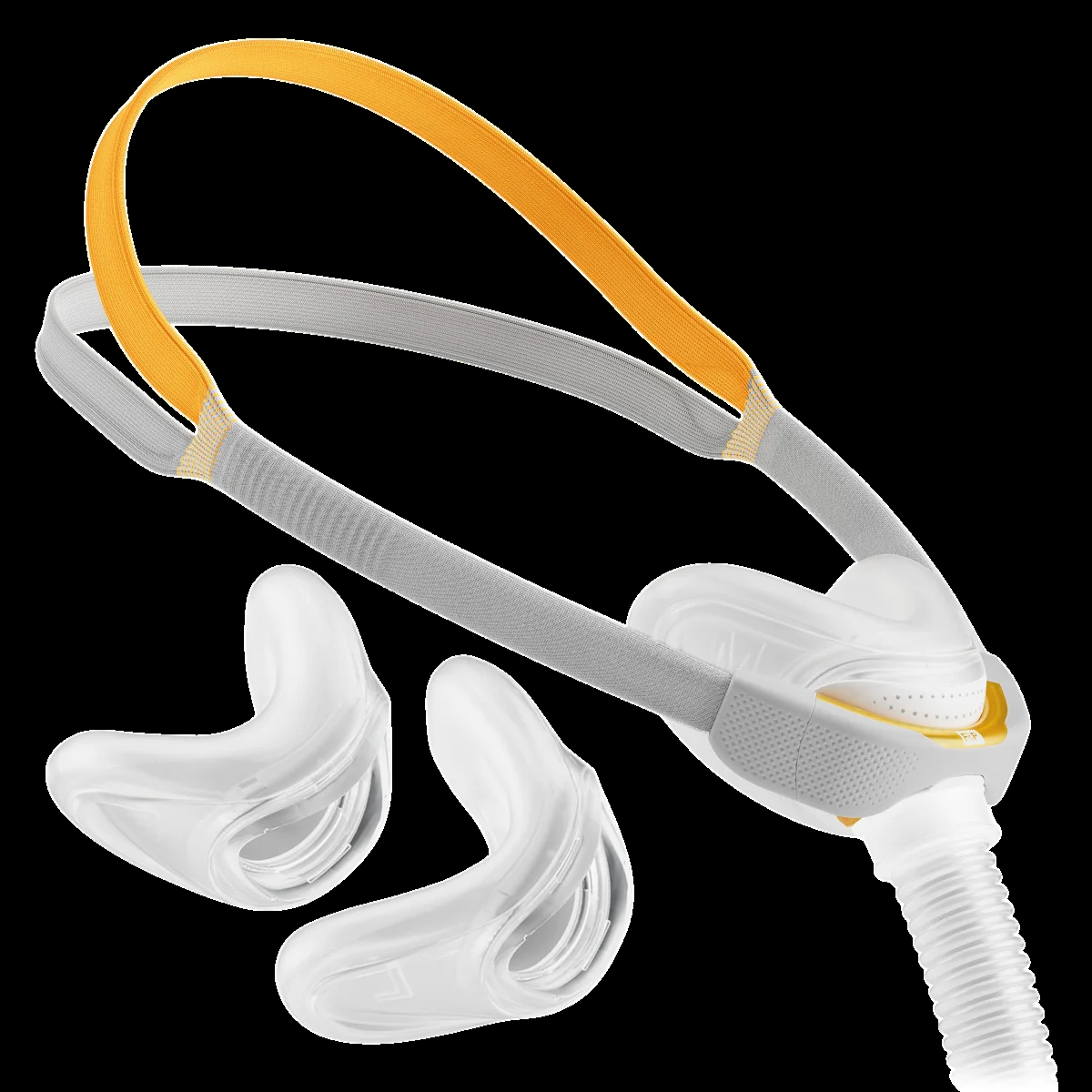 Lowenstein Prisma CPAP Bundle (F&P SOLO Nasal Fit Pack | Unscented Mask Wipes | Heated Tubing | 12 Pollen Filters)