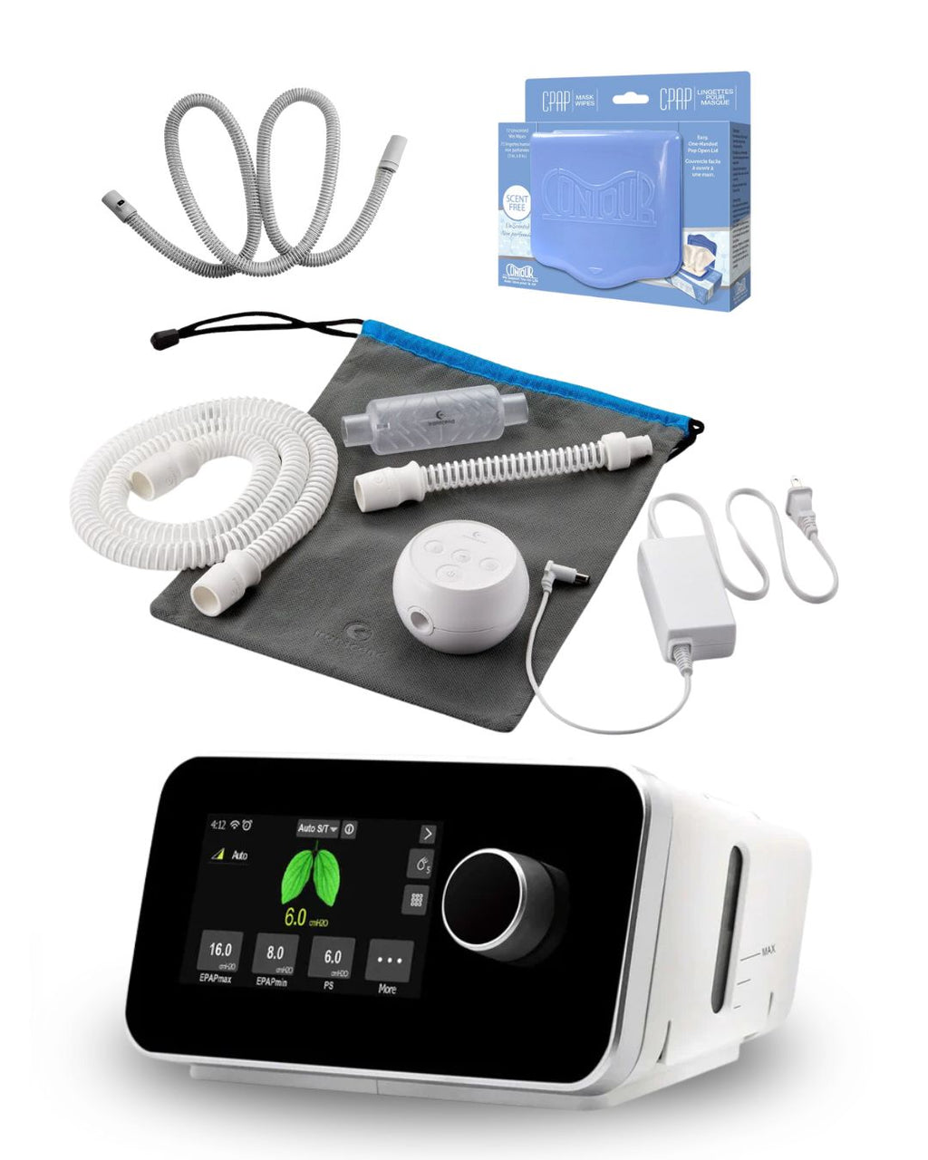 ResVent IBreeze APAP & Transcend Travel CPAP Bundle