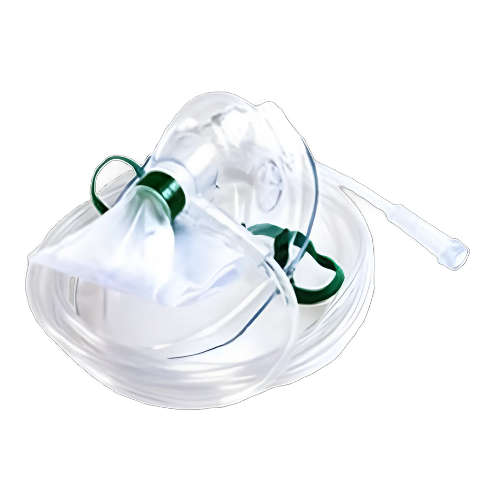 Salter Labs Adult Mask, Elongated, Non-Rebreathing, 7' Tubing, 50 per Case