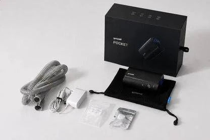 Yuwell Pocket-X Travel CPAP Bundle + F&P Evora Nasal Fit Pack