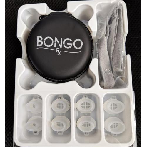 Bongo Rx Sleep Therapy Device, Starter Kit (contains 1 of SM, MD, LG & XL)