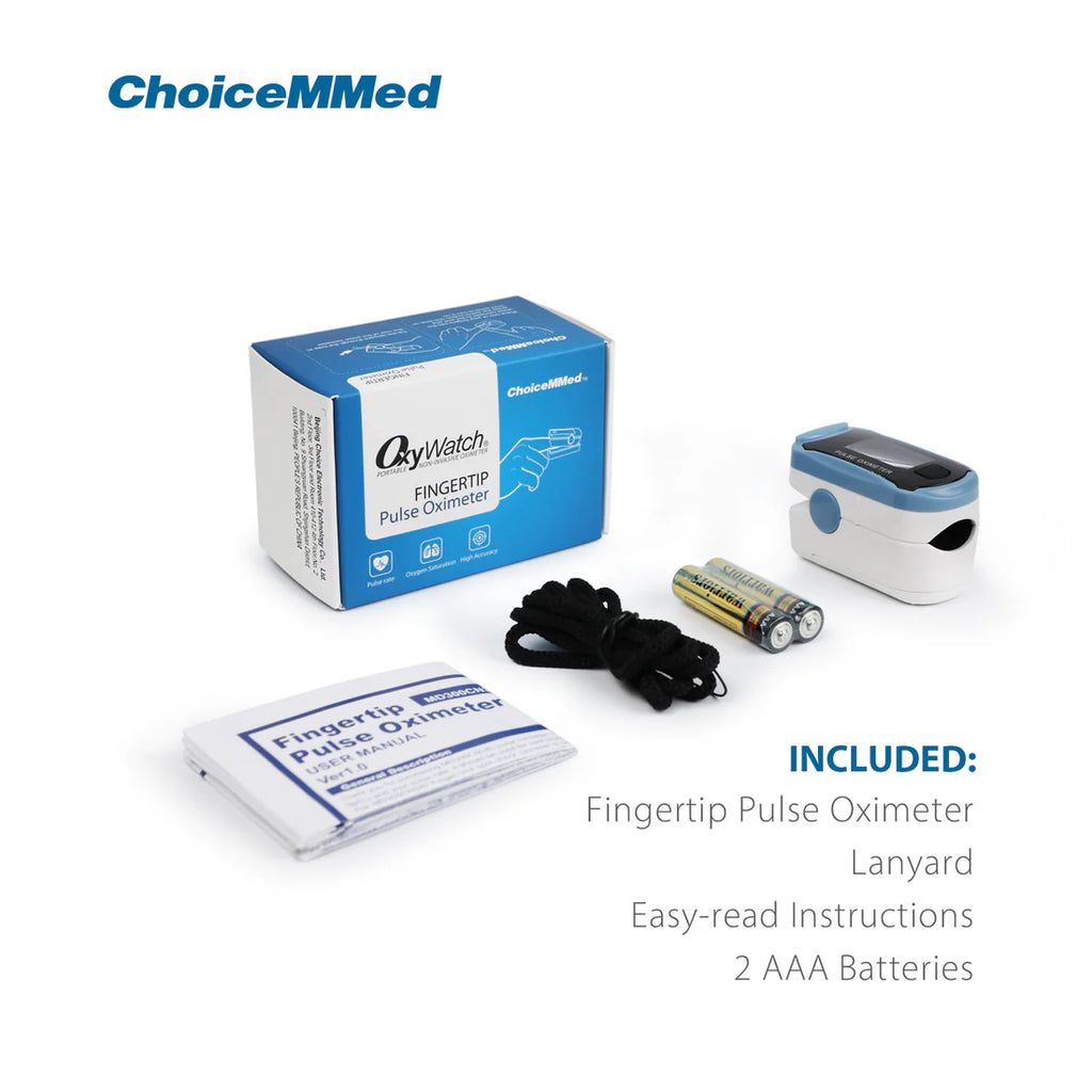 ChoiceMMed Finger SpO2 Pulse Oximeter Advanced