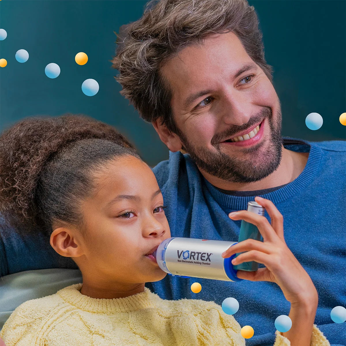 PARI VORTEX Non-Electrostatic Valved Holding Chamber (with Mouthpiece)