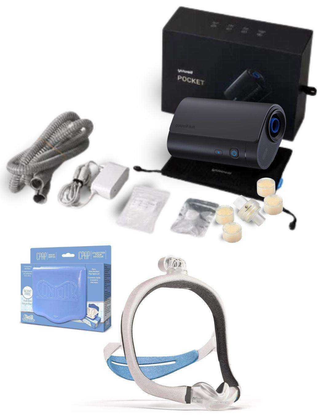 Yuwell BreathCare 3 APAP with ResMed AirTouch N30i Fit Pack